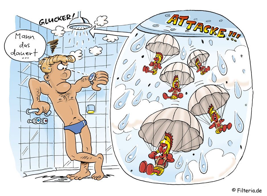 Fehlende oder defekte Zirkulationsleitungen