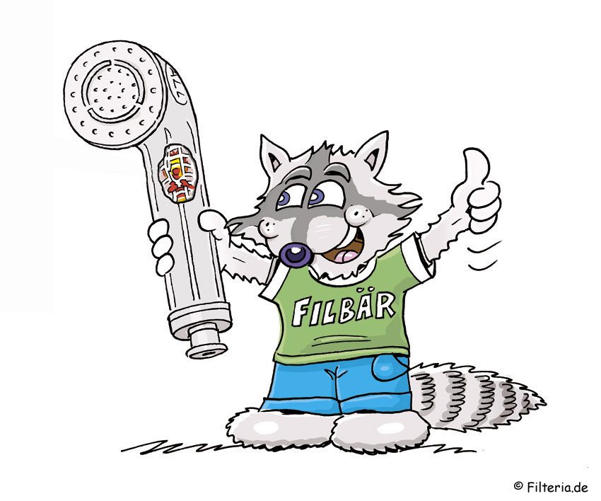 Filbär - Zuständig für die Wasserqualität Zuhause und im Urlaub.
