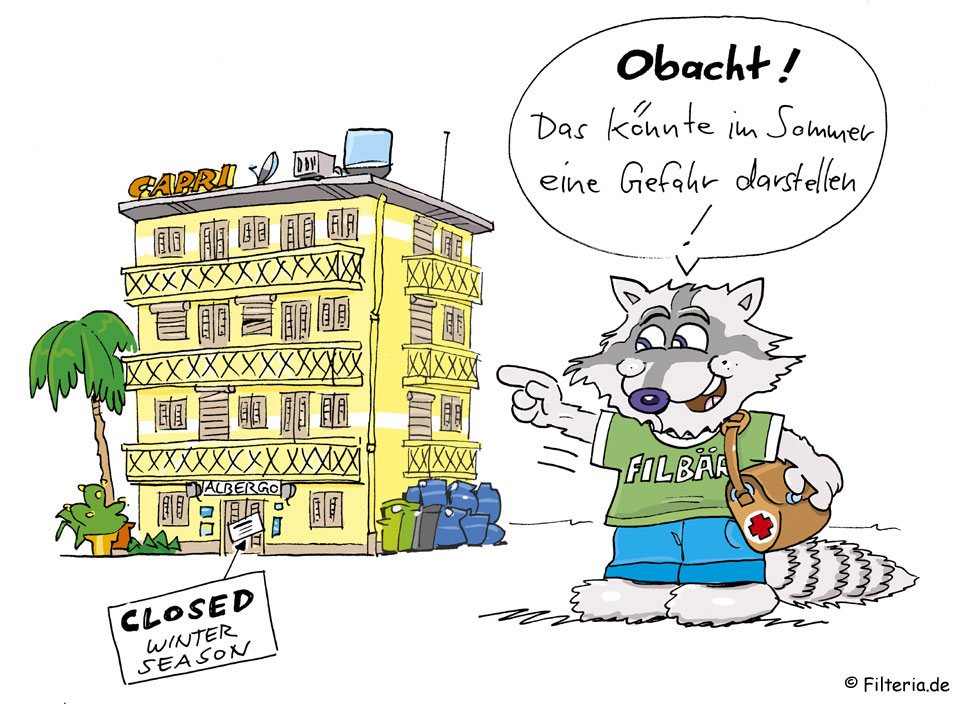 Das Ferienobjekt ist, wenn überhaupt, nur saisonal voll belegt
